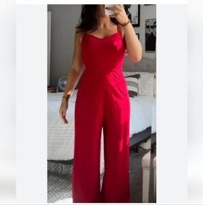 NWT FINDME PLUS 3x HOT PINK JUMPSUIT